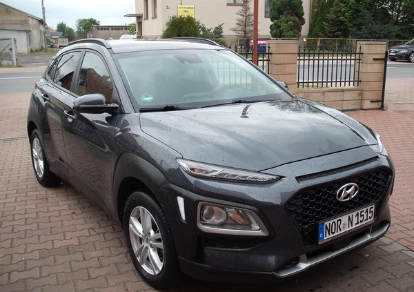 Hyundai Kona cena 62990 przebieg: 46000, rok produkcji 2019 z Maków Podhalański małe 172